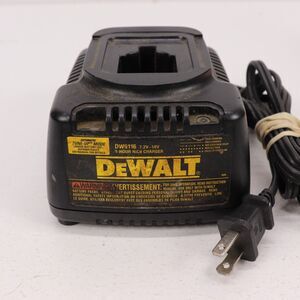 Dewalt 1 Hour Nicd Battery Charger OEM Genuine Auto Tune Up Mode DW9116 9.6V-18V
